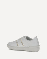 Rockstud Untitled Sneakers - WHITE | Base Blu