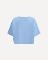 Cropped T-Shirt - LIGHT BLUE | Base Blu
