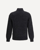 Cotton Sweater - BLACK | Base Blu