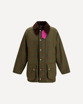 Beaufort wool tweed Jacket by Barbour x Paul Smith - GREEN | Base Blu