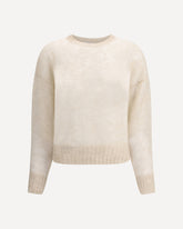 Wool mohair Sweater -  Base Blu