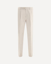 Cotton Trousers - CREAM | Base Blu