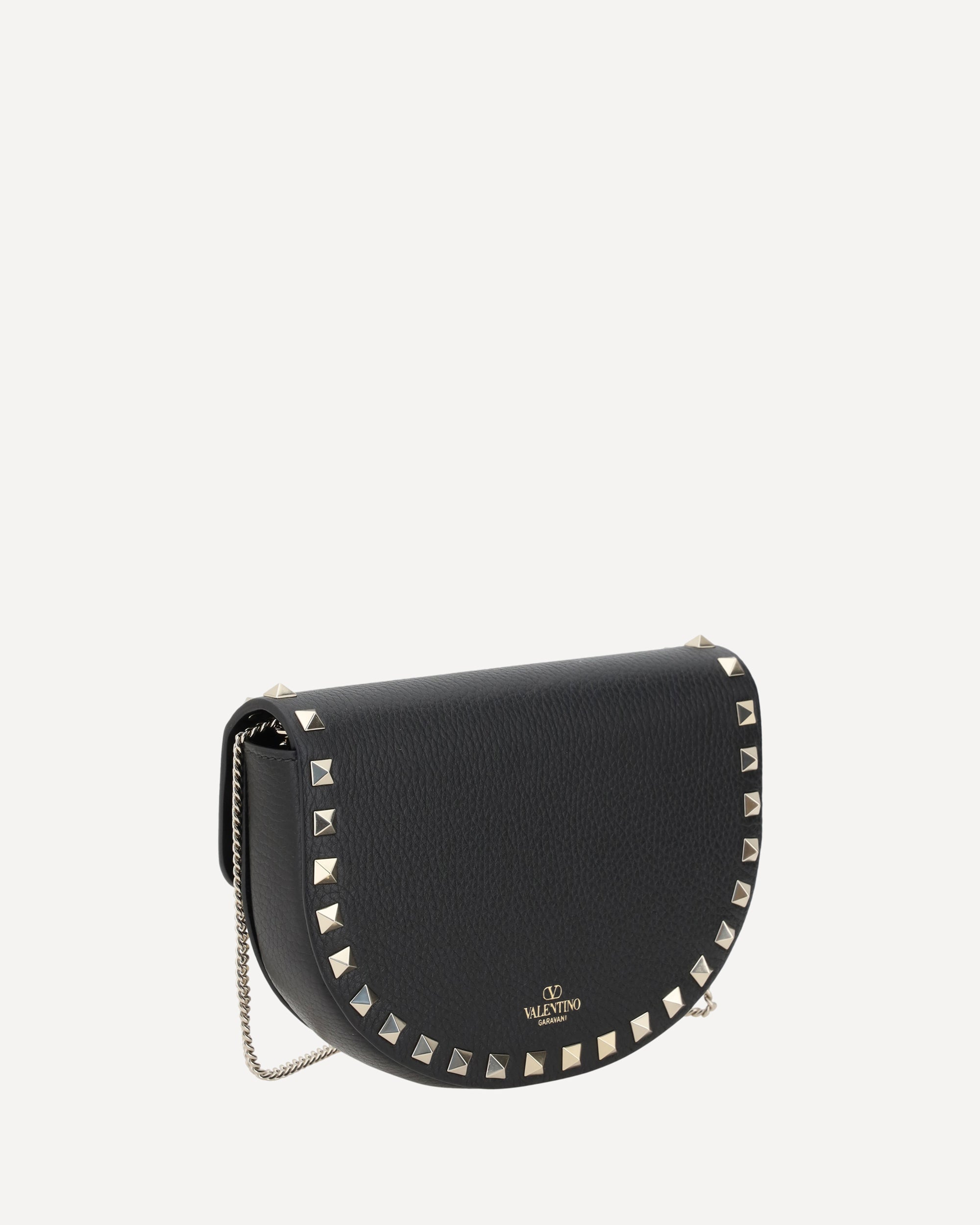VALENTINO GARAVANI Rockstud mini Shoulder Bag BLACK | Base Blu