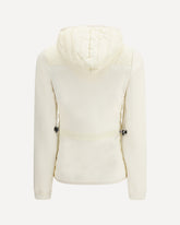 Hooded Cardigan - WHITE | Base Blu