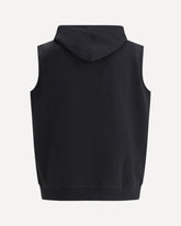 Sweatshirt Vest - BLACK | Base Blu