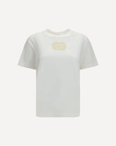 Embroidered logo T-shirt - WHITE | Base Blu