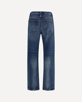 High-rise Farley Jeans - BLUE | Base Blu
