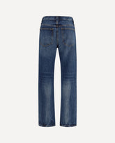 High-rise Farley Jeans - BLUE | Base Blu
