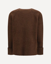 Wool Sweater - BROWN | Base Blu