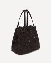 Mina medium Handbag - BROWN | Base Blu