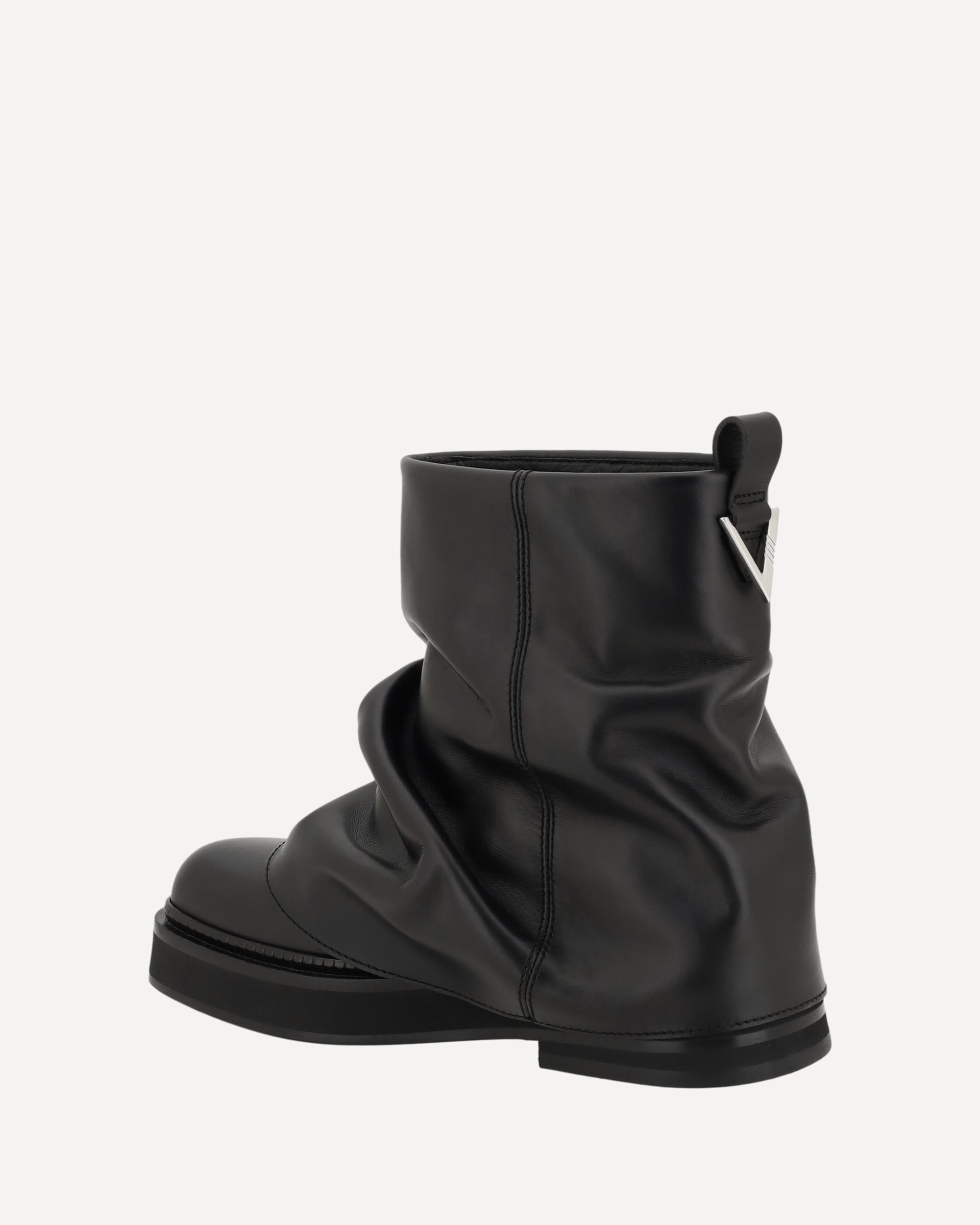 THE ATTICO Mini Robin Ankle Boots BLACK | Base Blu