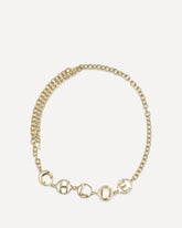 Cintura gioiello Script - NERO | Base Blu