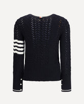 Pointelle Sweater - BLUE | Base Blu