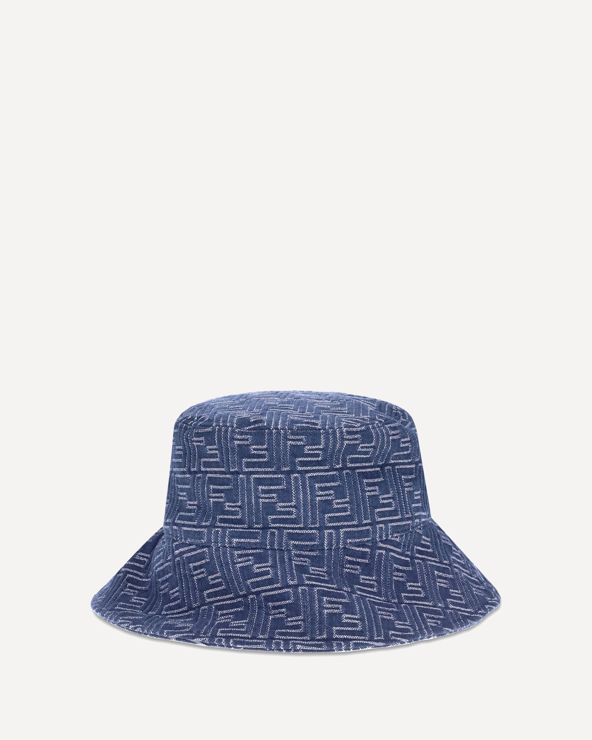 FENDI バケットハット ネイビー 58 FENDI Denim Bucket Hat BLUE | Base Blu