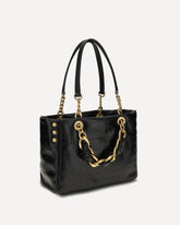 Borsa Tote Cabas 1945 piccola - NERO | Base Blu