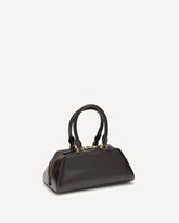 Borsa a Mano Antigona East-West mini - MARRONE | Base Blu