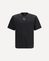 Cotton T-shirt - BLACK | Base Blu