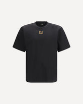 T-shirt in cotone - NERO | Base Blu