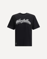 T-Shirt con logo  - NERO | Base Blu