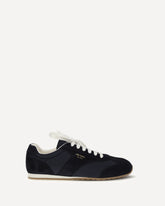 Suede and fabric Sneakers - BLUE | Base Blu