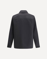 Shirt Jacket - BLACK | Base Blu