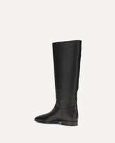 Rein It In leather Boots - BLACK | Base Blu