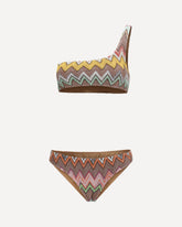 One-shoulder Bikini - MULTICOLOUR | Base Blu
