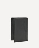 Portacarte Puzzle Edge  - NERO | Base Blu