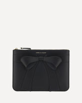 Big Bow Coin Purse - BLACK | Base Blu