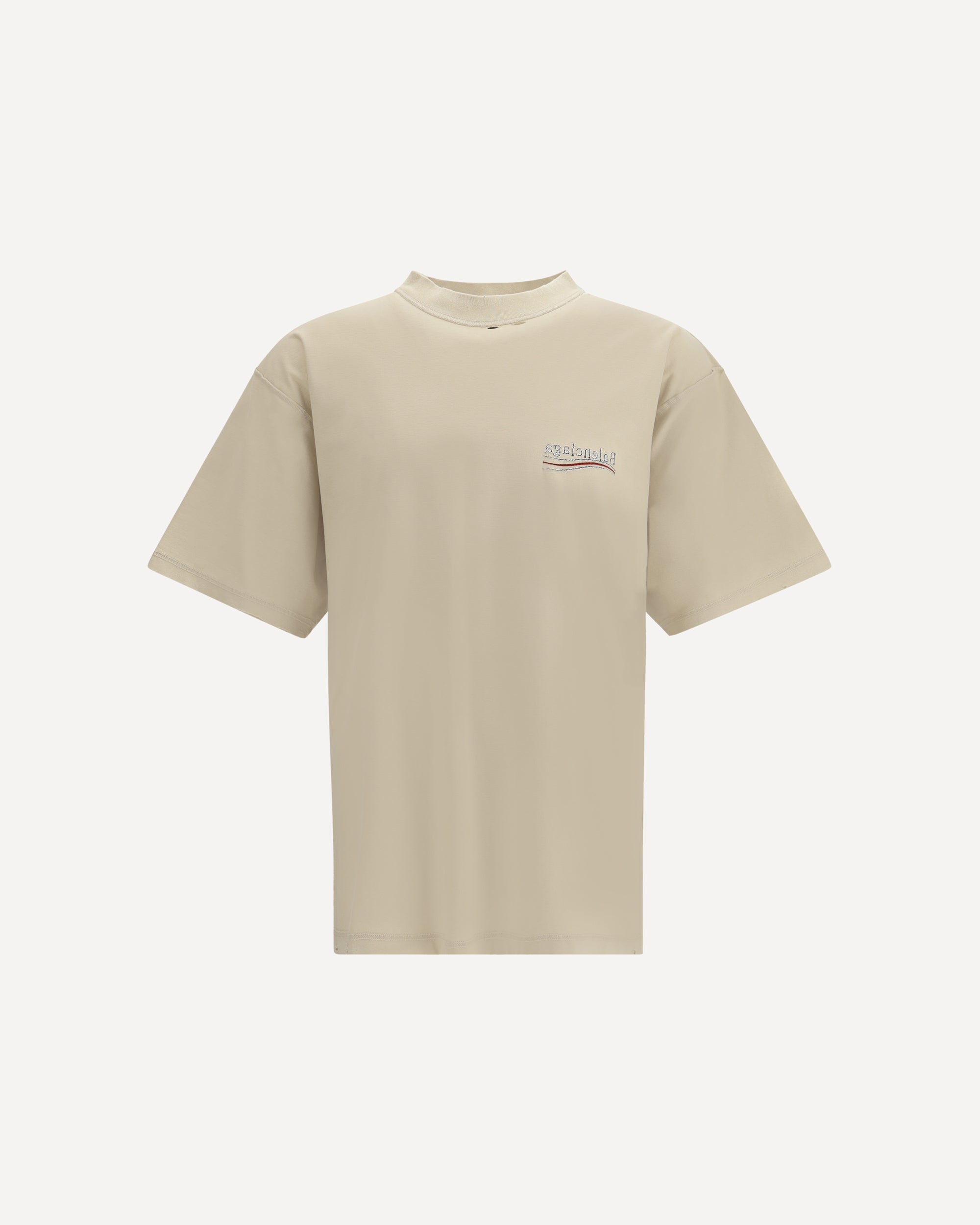 BALENCIAGA Inside-Out T-Shirt BEIGE | Base Blu