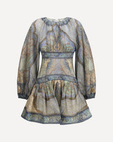 Abito mini Wanderlust  - MULTICOLORE | Base Blu