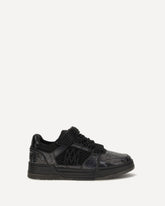 MA Skyline leather Sneakers - BLACK | Base Blu