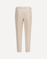 Roccia cotton Trousers - BEIGE | Base Blu