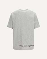 T-shirt girocollo a maniche corte oversize - GRIGIO | Base Blu