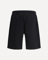 Shorts in cotton cashmere and silk - BLACK | Base Blu