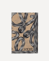 Silk Scarf by Loewe x Paula’s Ibiza - BEIGE | Base Blu