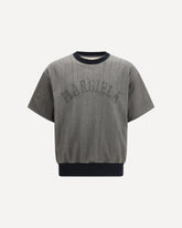 Crewneck Sweatshirt with short sleeves - GREY | Base Blu