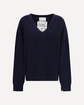 Maglia in cashmere n°457 Jack - BLU | Base Blu