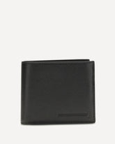 Leather bifold Wallet - BLACK | Base Blu