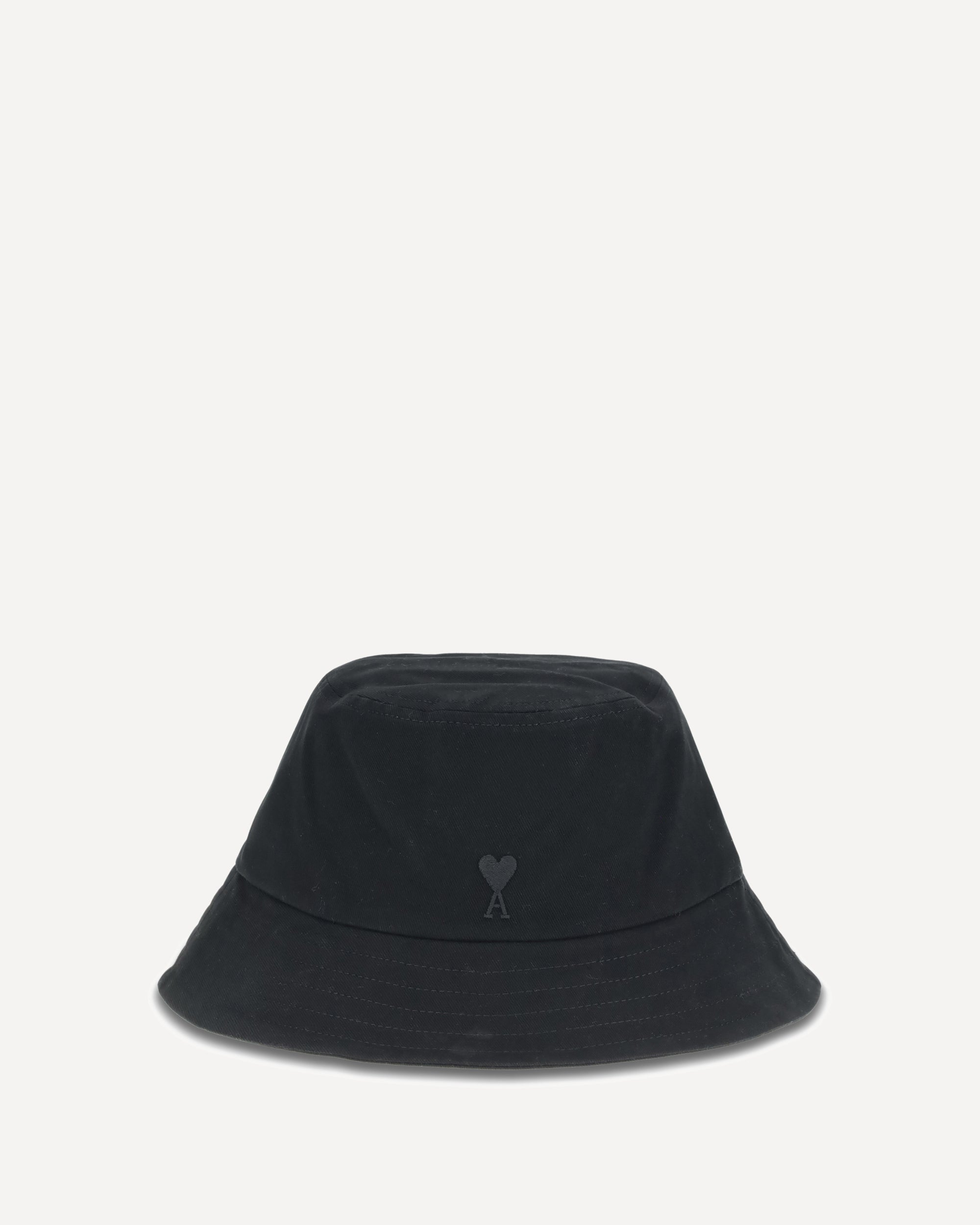 AMI PARIS Ami De Coeur Bucket Hat BLACK | Base Blu