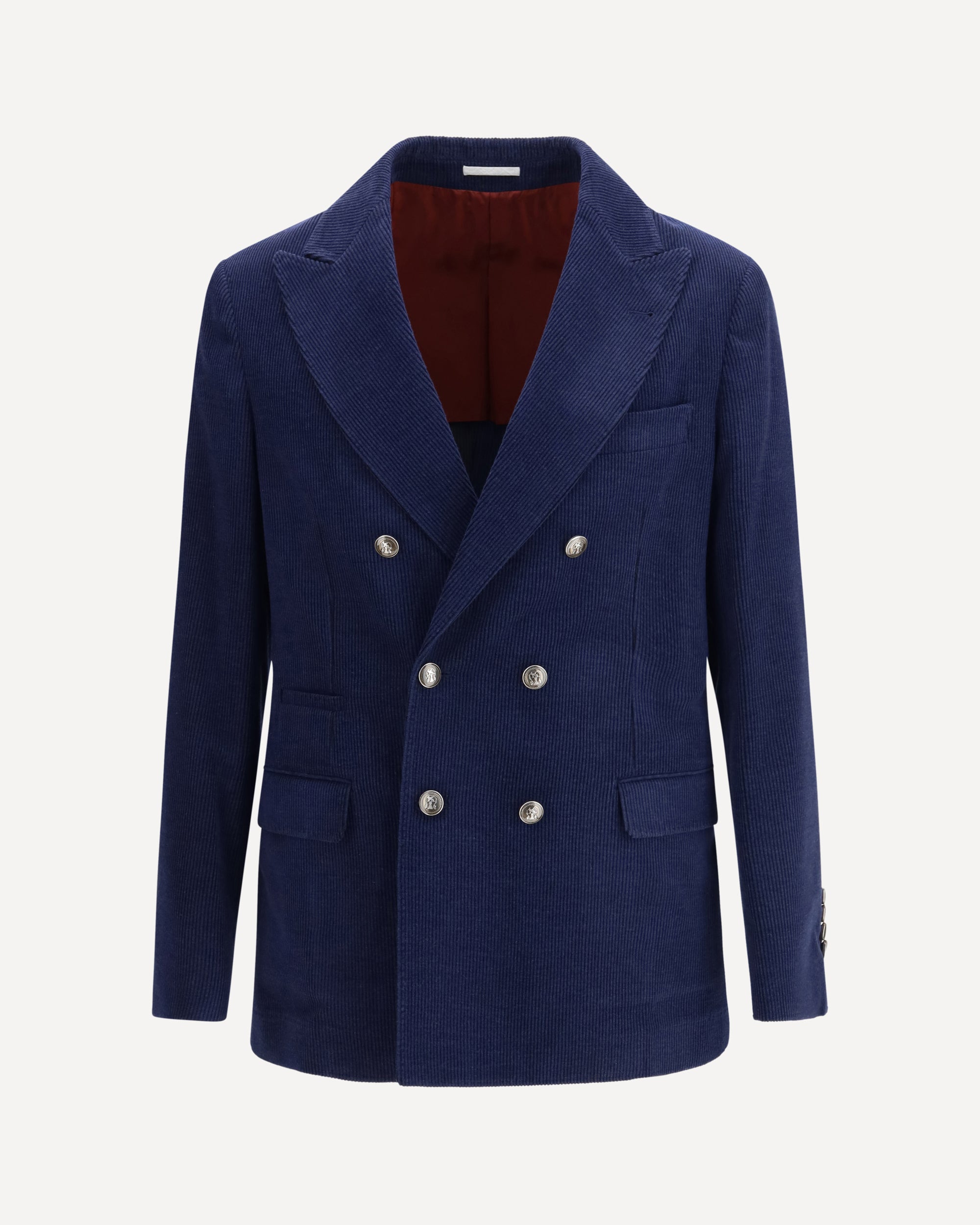 BRUNELLO CUCINELLI テーラードジャケット ネイビー BRUNELLO CUCINELLI Corduroy Jacket BLUE | Base Blu