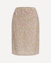 Floral midi Skirt - PINK | Base Blu