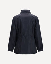 Short Blackpool nylon Jacket - BLACK | Base Blu