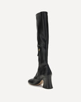 Janis Heeled Boots - BLACK | Base Blu