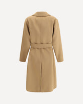 Single-breasted Doris Coat - BEIGE | Base Blu