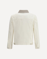 Denim Jacket - WHITE | Base Blu