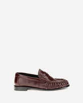 Le Loafer polished leather Loafers - BORDEAUX | Base Blu