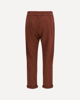 Pants with embellishments - BORDEAUX | Base Blu
