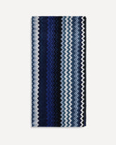 Giacomo cotton Towel - BLUE | Base Blu