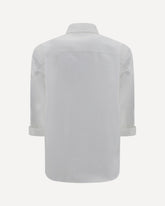 Shiny monili Shirt - WHITE | Base Blu